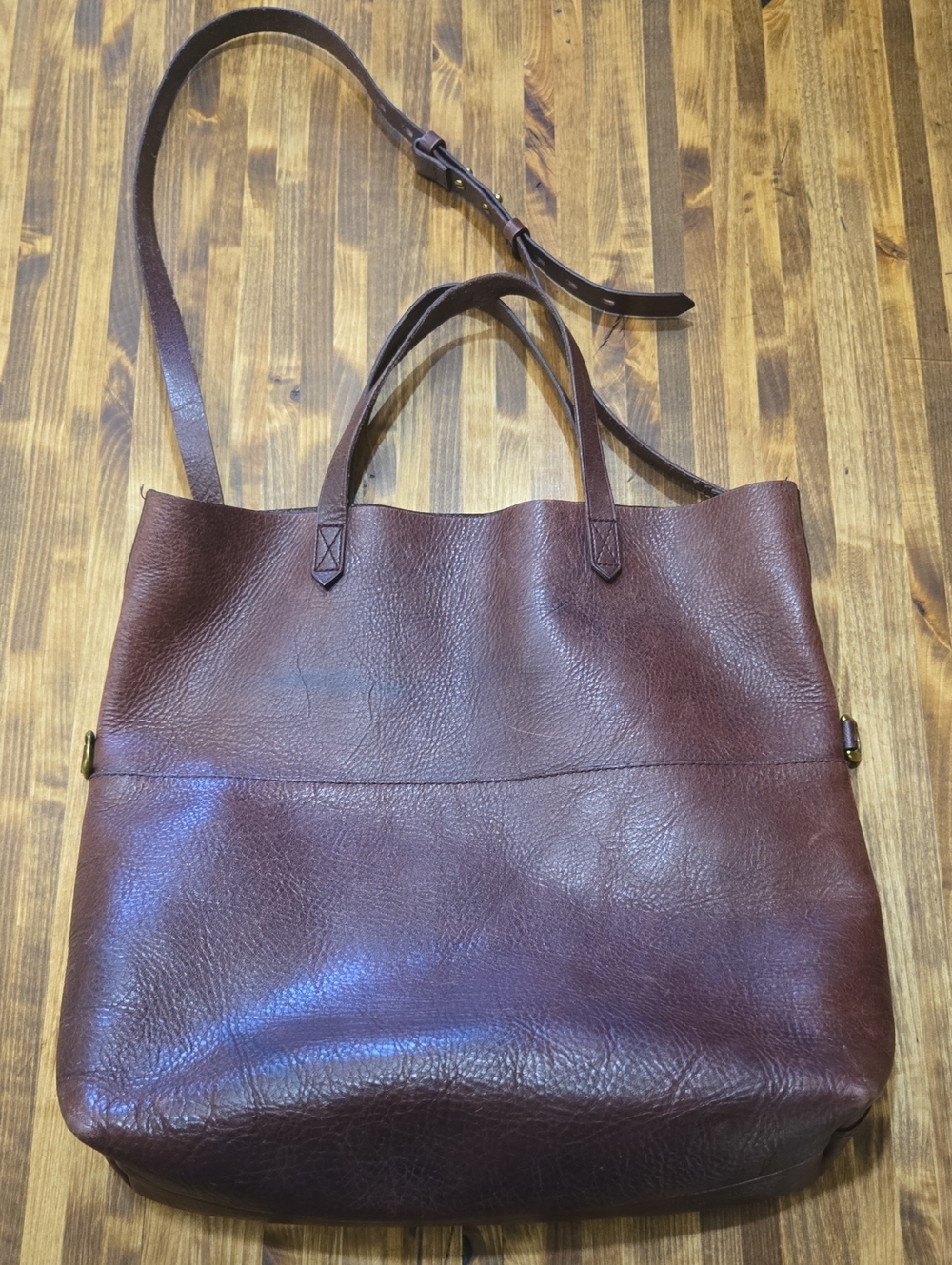 Madewell Foldover Transport Tote